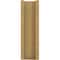 Ekena Millwork 8-in W x 48-in D x 48-in H Westlake Block Rough Cedar Woodgrain TimberThane Outlooker, Primed Tan OUTUR080X48X48WTL44RCPR - alternate 2